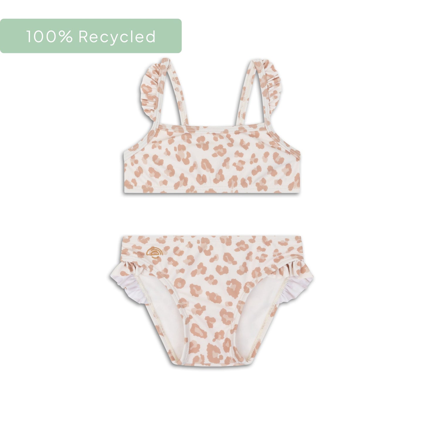 Leopardo | Beige Girls uv Bikini