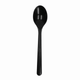 Cucchiaio riutilizzabile nero pp 185mm (50 pezzi)