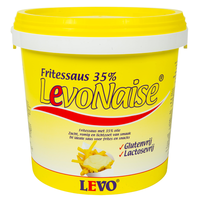 Salsa di patatine fritte Levo naise 35% (10 litri)