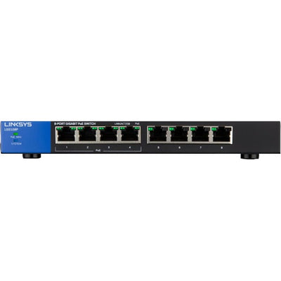 Linksys Linksys LGS108P Unmanaged Switch PoE+