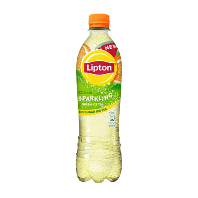 Lipton tè freddo verde frizzante tappo agli agrumi (12x 0,5 litri)
