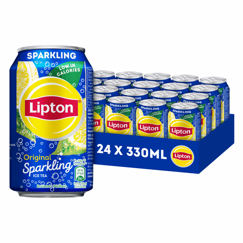 Tè freddo Lipton frizzante (24x 33cl)
