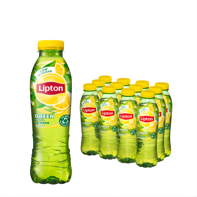 Lipton tè freddo verde limone tappo (12x 50cl)