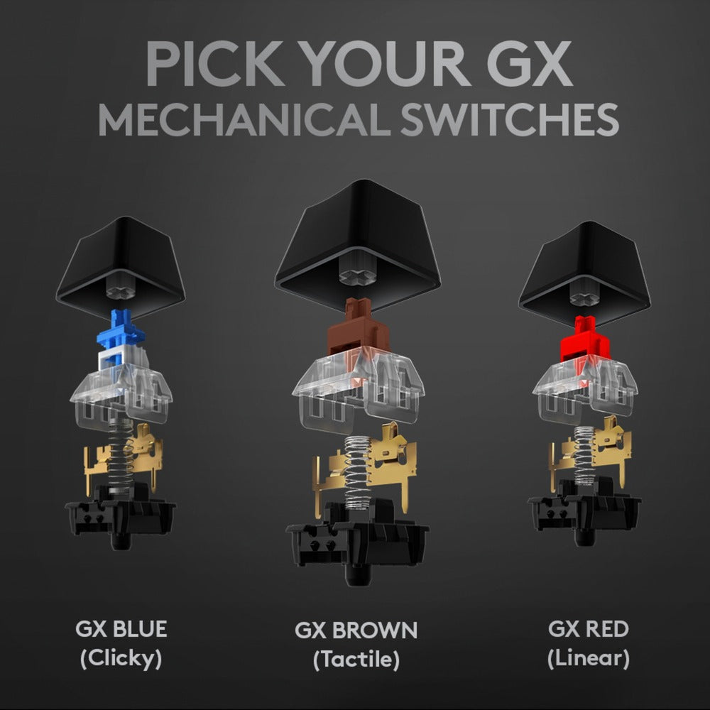 Logitech G513 Carbon Lightsync RGB Keyboa de juegos mecánicos