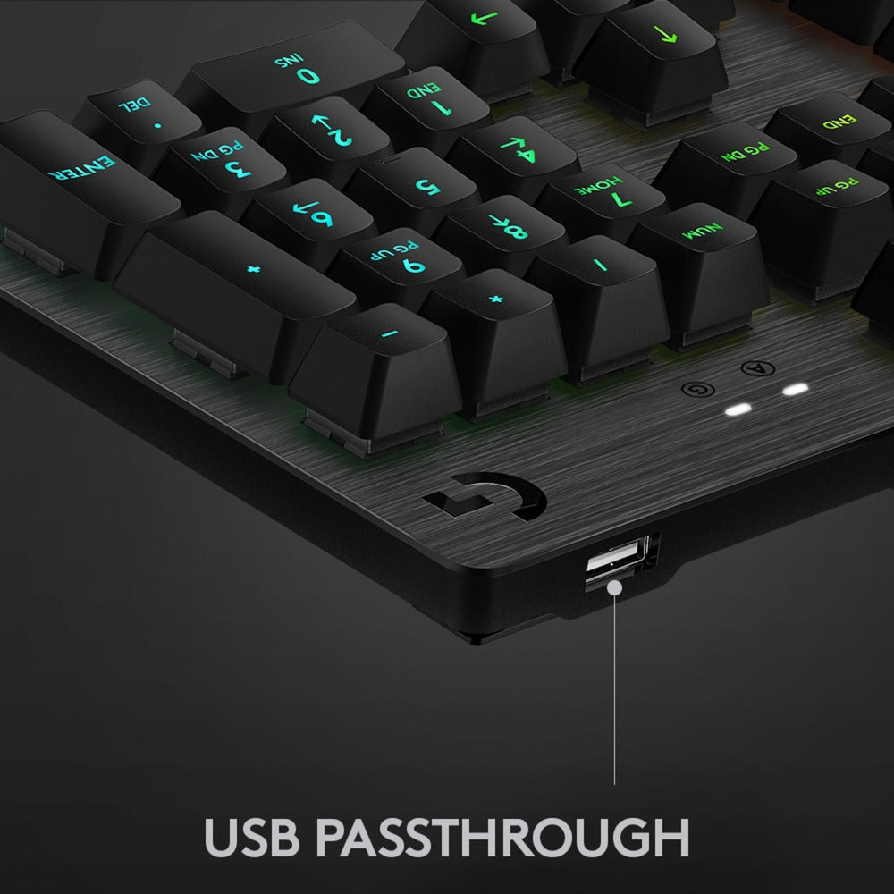 Logitech G513 Carbon Lightsync RGB Keyboa de juegos mecánicos