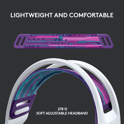 Logitech G733 LightSpeed ​​Wireless RGB Gaming Aurione
