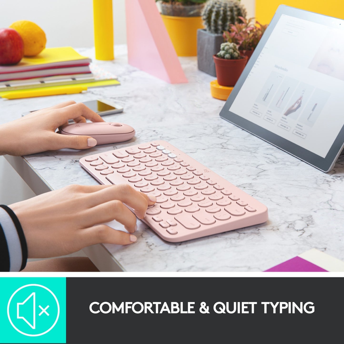 Tastiera Bluetooth multidispositivo Logitech K380