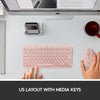 Logitech K380 per Mac Tastiera Bluetooth multidispositivo Roz