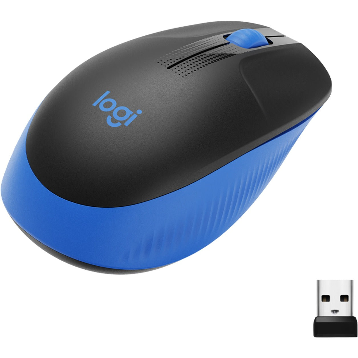 Logitech M190 Mouse wireless a grandezza naturale