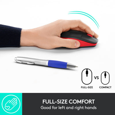 Logitech M190 Mouse wireless full-size