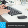 Combinazione di mouse e tastiera senza fili Logitech MK470 Slim