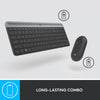 Combinazione di mouse e tastiera senza fili Logitech MK470 Slim