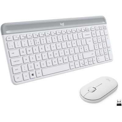 Combinazione di mouse e tastiera senza fili Logitech MK470 Slim