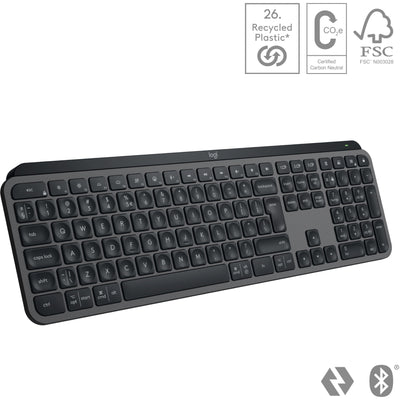 Tastiera illuminata senza fili Logitech MX Keys S Advanced