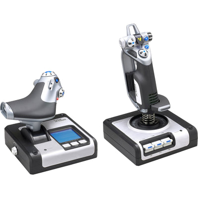 Sistema di controllo Logitech Saitek X52 FLIGHT