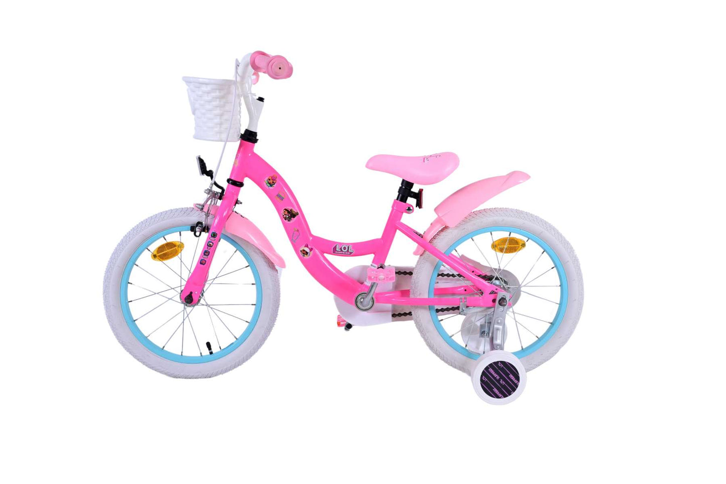 Bicchiglia per bambini delle bambole Volare - Girls - 16 pollici - Pink