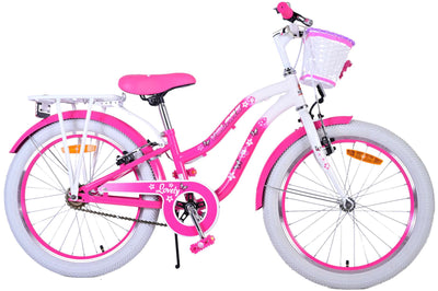 Volare Lovely Children's Bicycle - Girls - 20 pulgadas - Pink - Dos frenos de mano