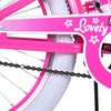 Volare Lovely Kinderfiets - Meisjes - 20 inch - Roze - Twee handremmen