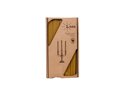 Luxa Beeswax Velas delgadas 25 cm 60 PC.