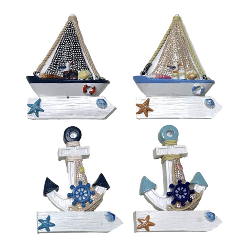 Barche a magnete souvenir di mare che sono solo