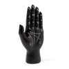 Zwarte mantra hand tarot handpalm
