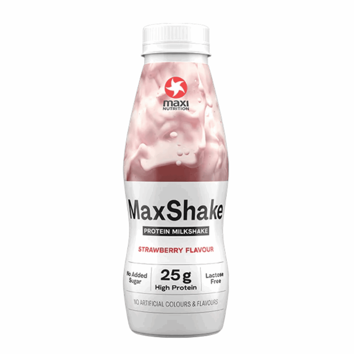 Maxi nutrición maxinutrition maxshake batido de proteínas fresa (12x 330ml)