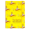 Notebook foderato A5 riciclato sottomarino giallo