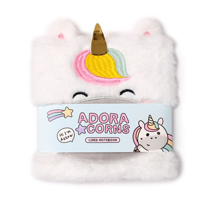 Adoracorns Unicorn Fluffy Notebook