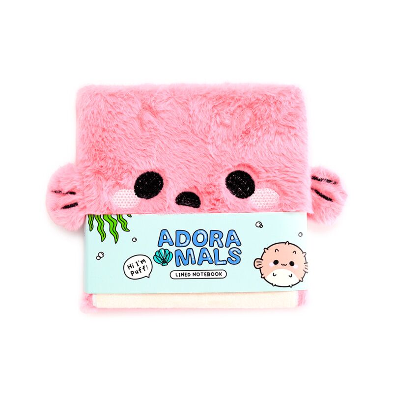 Adoramals Puff de Kogelvis Fluffy Notebook