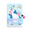 Padlock del taccuino bloccabile magico unicorno