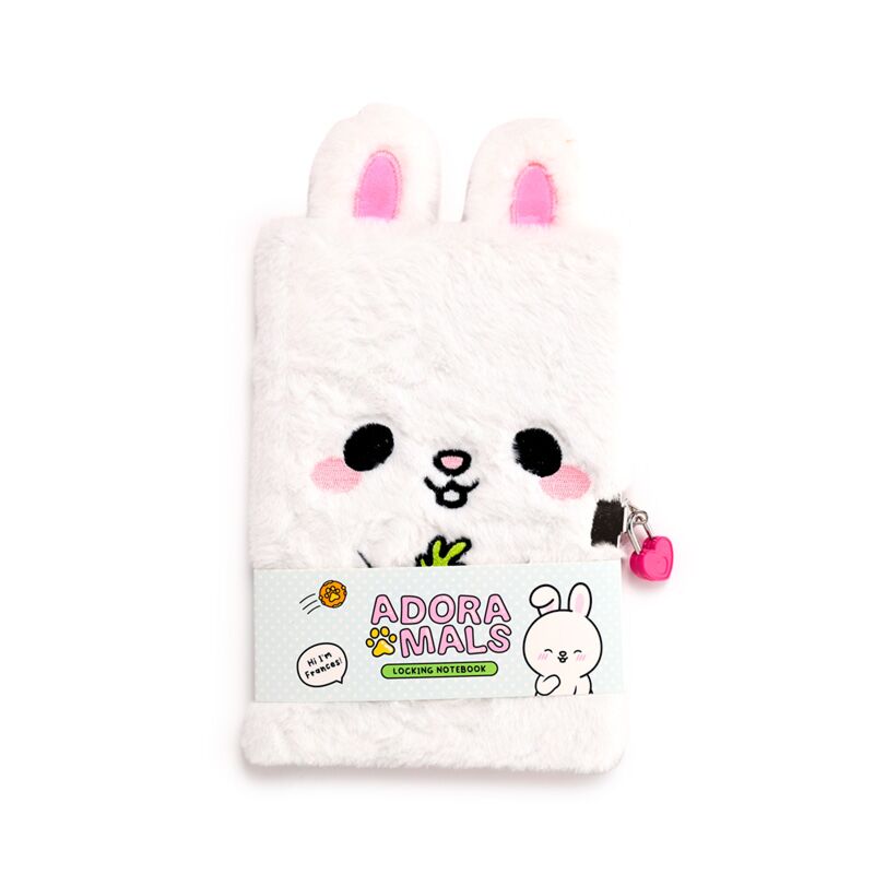 Adoramals Frances The Rabbit Lockable Notebook Handlot