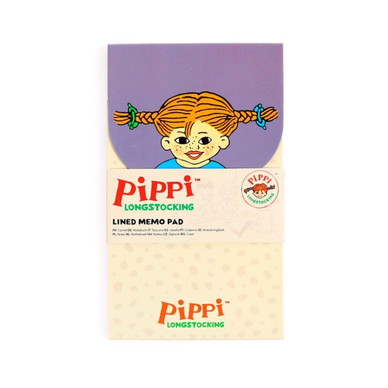 Blocco di promemoria di Flip Open Pippi Langkous