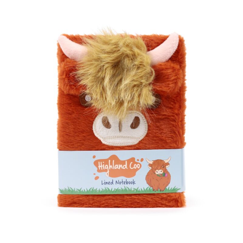 Higland coo soffice mucca taccuino a5