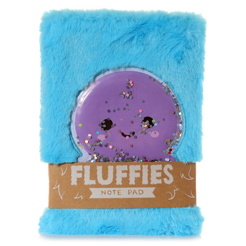 Adoramals Octopus Fluffy Notebook A5