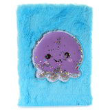 Adoramals octopus fluffig notitieboekje a5 - afbeelding 2