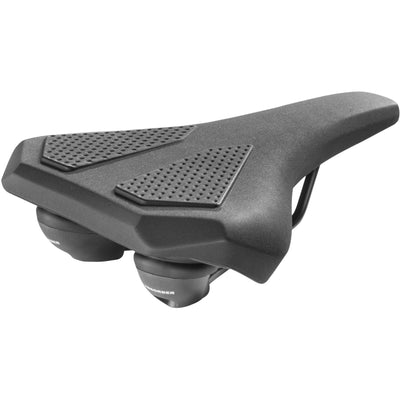 Monte Grappa Saddle Corvetta con elastomero nero