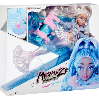 MGA Entertainment Mermaz Mermaidz Cambia a colori onde invernali Kishi