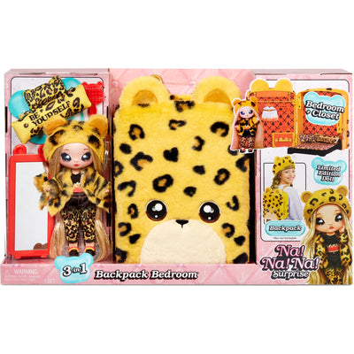 MGA Entertainment After! Dopo! Dopo! Sorpresa Serie camera da letto in zaino 3 in 1