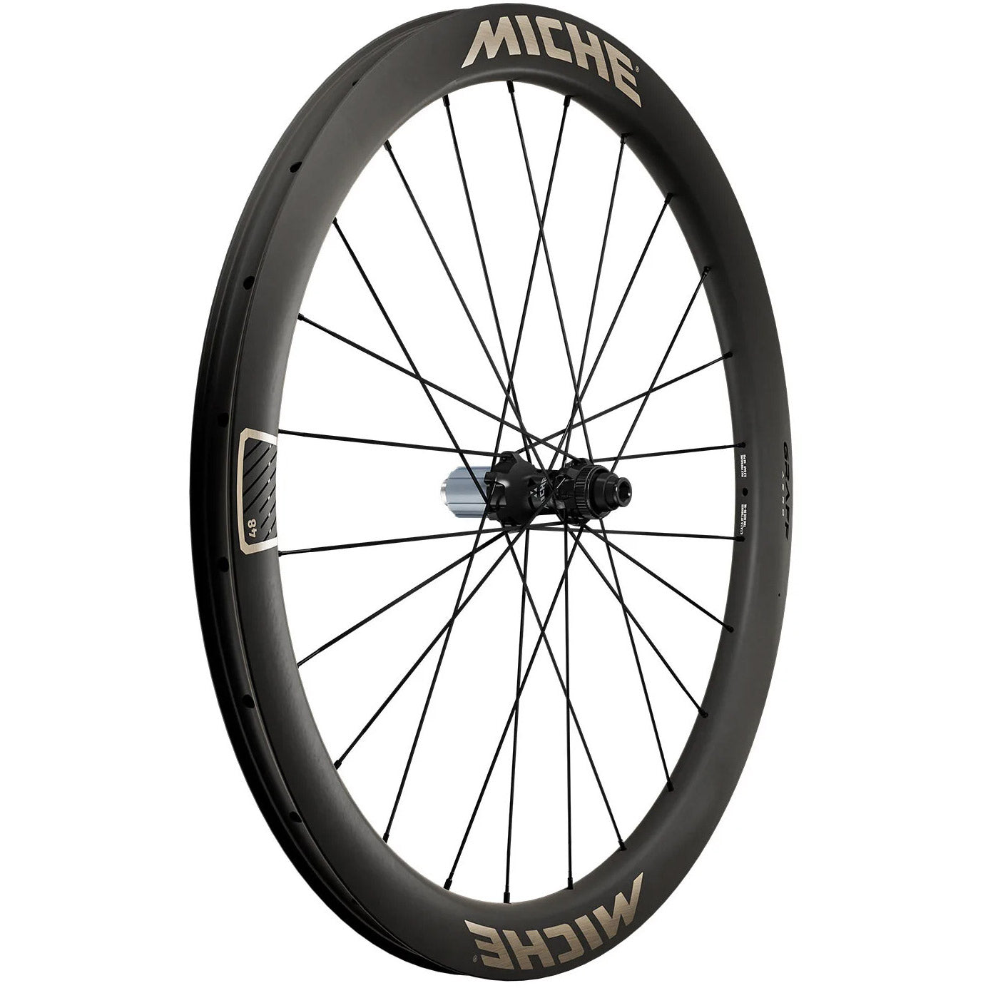 Coppia ruote selle monte grappa miche graff aero 48 sh tubeless
