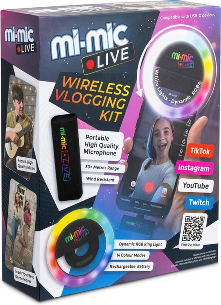 Mi-mic live - kit vlogging: mela