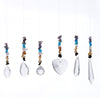 Edelsteen chakra suncatcher kristal