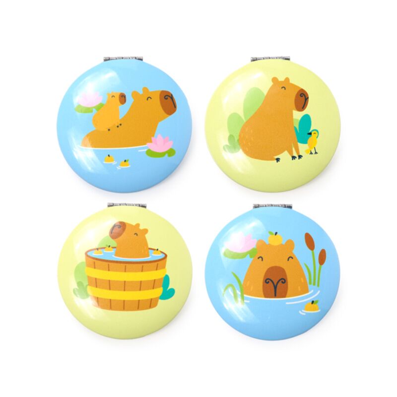 Specchio per trucco compatto Capybara