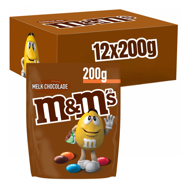 Bolsa de chocolate M m's (12x 200gr)