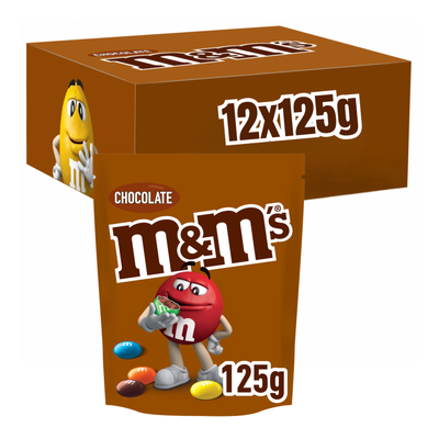 Bustina di cioccolato di M m 125 gr