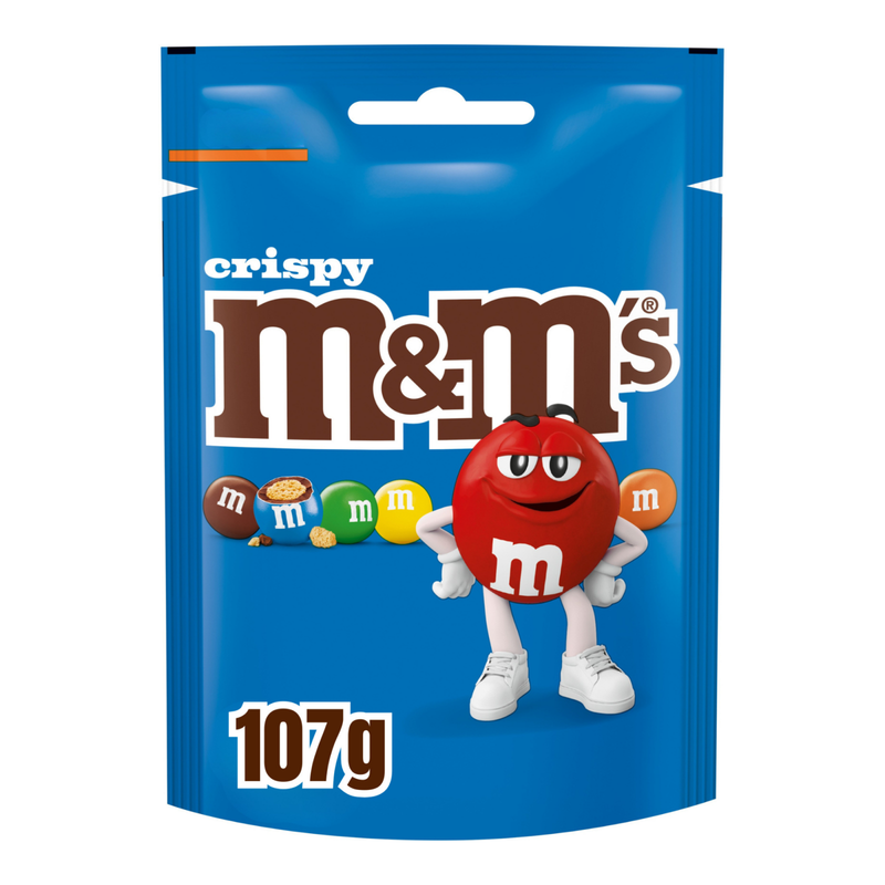 M m's crujiente bolsa 107 gr