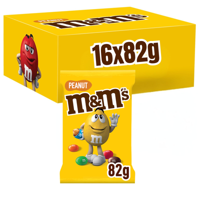 Bustina di dolcetti alle arachidi di M m's (16x82gr)