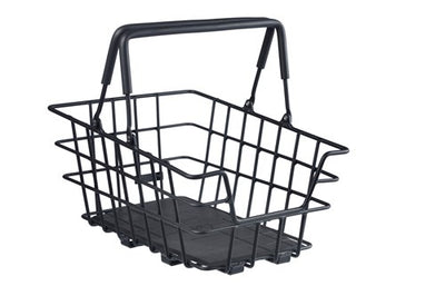Cesta alrededor en la parte trasera de aluminio negro para aim, avs y racktime