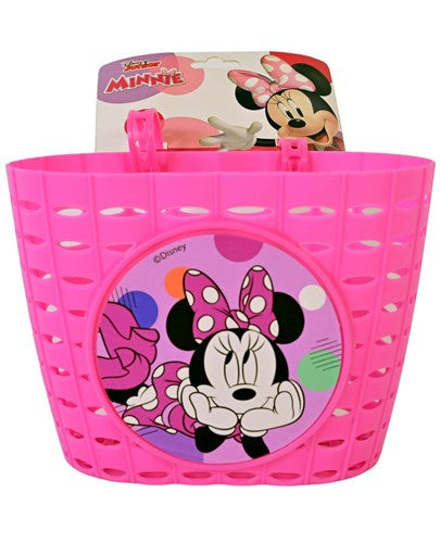 Cestino Disney in PVC minnie mouse rosa