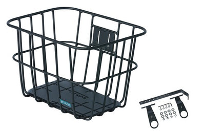 Alrededor de la canasta Alu Matt Black atascado