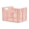 Crate di prova urbana urbana 15L PASTELLA ROSA ROSA LEGGIO ROSA 30X23X19